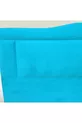 Titre DK Lit Simple Tissu Turquoise Plume Modèle Sculpté Fait Main
