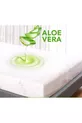 Matelas en mousse à mémoire de forme SLEEPNICE Ottoman en tissu Aloe Vera, dimensions spéciales, simple ou double