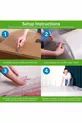 Matelas en mousse à mémoire de forme SLEEPNICE Ottoman en tissu Aloe Vera, dimensions spéciales, simple ou double