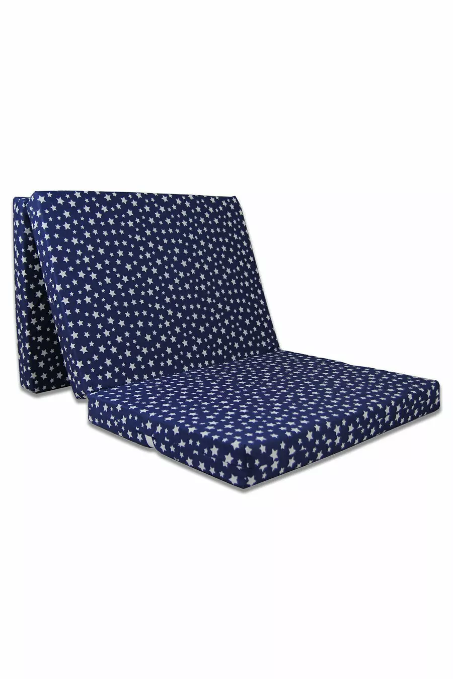 Coussin de matelas en mousse pliable cm Bleu marine Étoile
