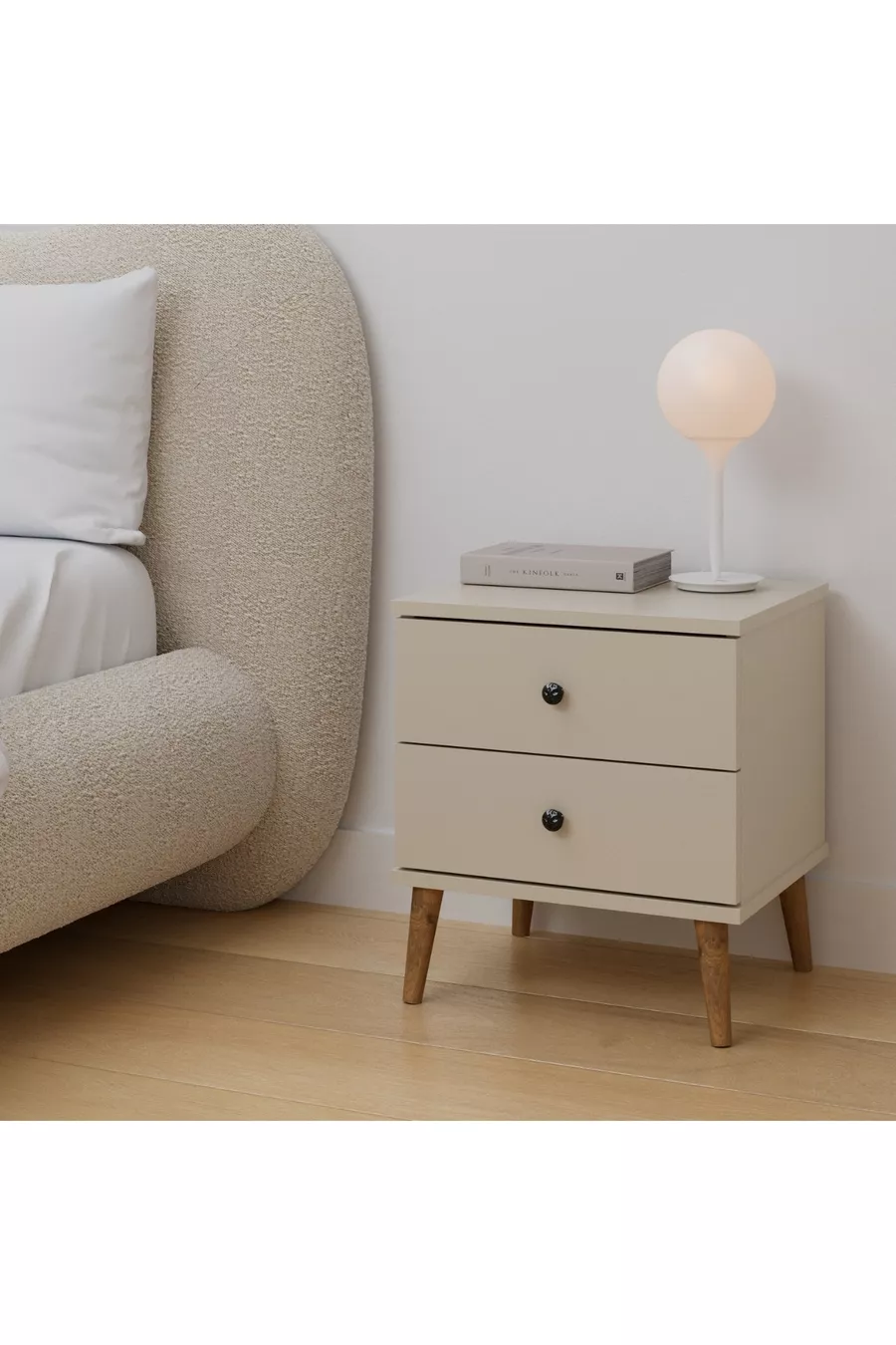 Ensemble de 2 tables de chevet Saga