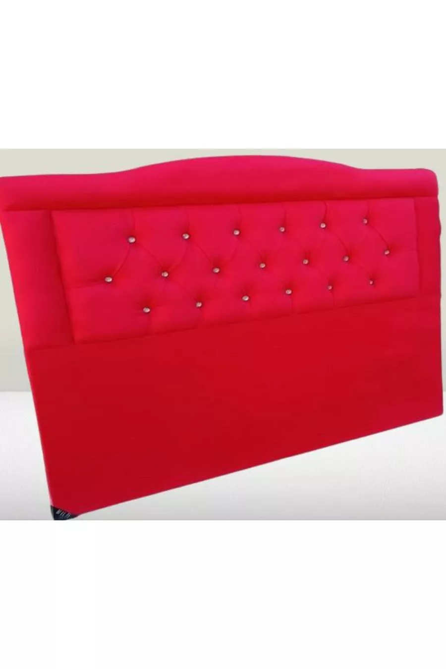 Titre DK Double  Rouge Tissu Baby Face Rembourré Matelassé Fait Main