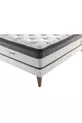 Matelas Orthopédique Complet avec Ressorts Pocket et Coussin en Gel Visco Bıo Night 5 Zones