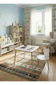 Ensemble table et chaises pour enfants, table d'activités, table de travail, 1 table, 1 chaise, blanc Panda