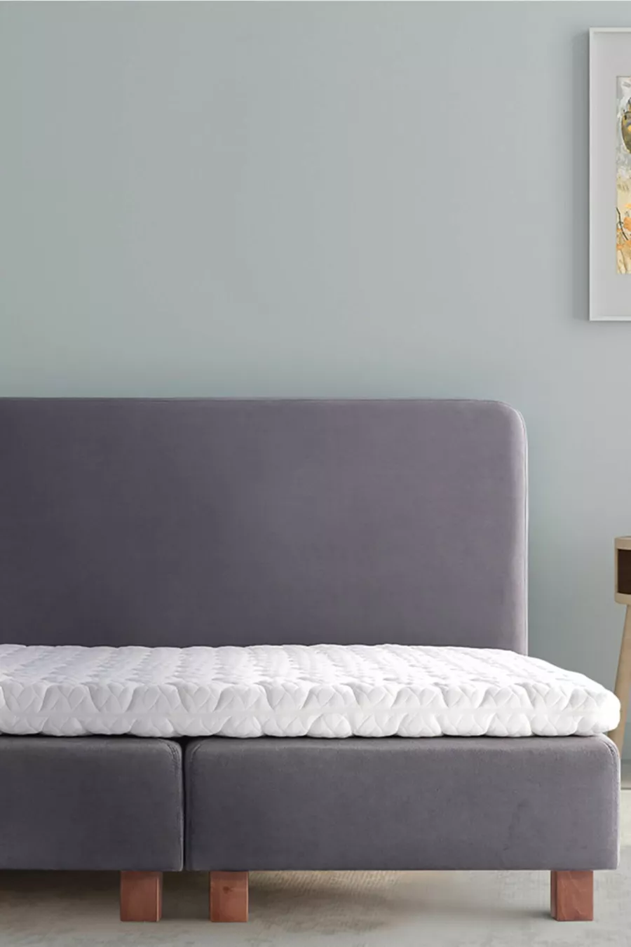 Tapis de lit en mousse Soft Ped ergonomique en latex PU