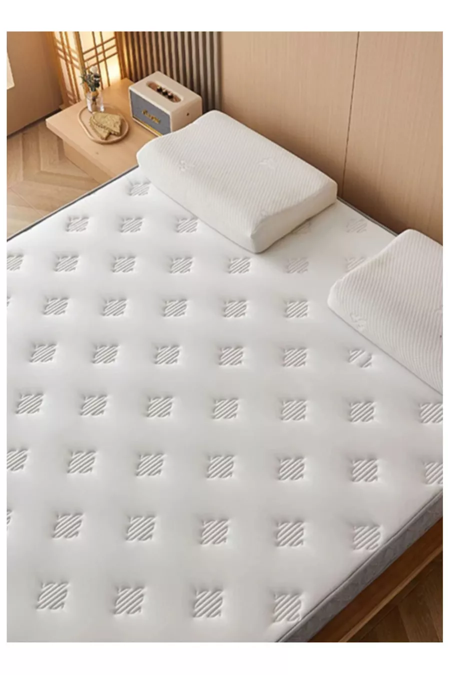 SLEEPNİCE Matelas Naturel Tapis de lit Matelas pour lit simple et double Lit pliant CM