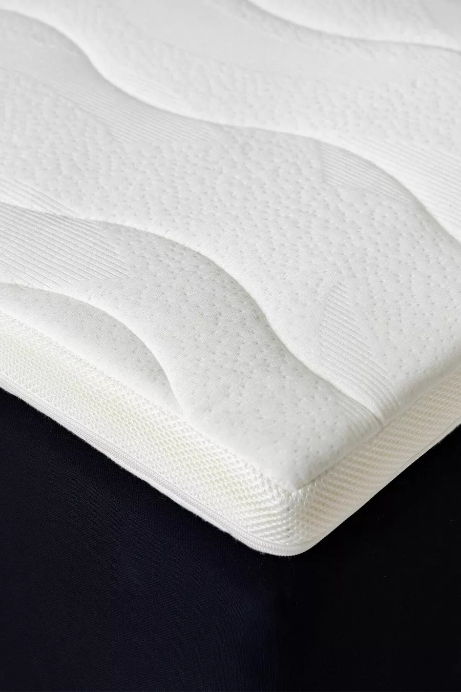 Topper 1.1 - Surmatelas Confort Amélioré - Mousse Douce Plume d'Oie - Housse Lavable avec Fermeture Éclair