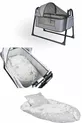 Btrend Babynest Lit et Oreiller + Cadeau Pochette Berceau Bascule Panier Lit Bébé Hamac Ensemble 2 pièces