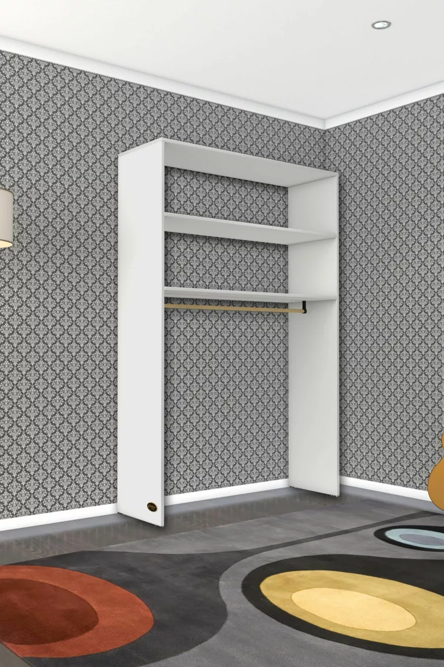 Armoire Z Giysi Hayrettin ** Byz avec Roulettes