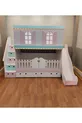 Lit superposé avec toboggan et lit bébé à Alaçatı