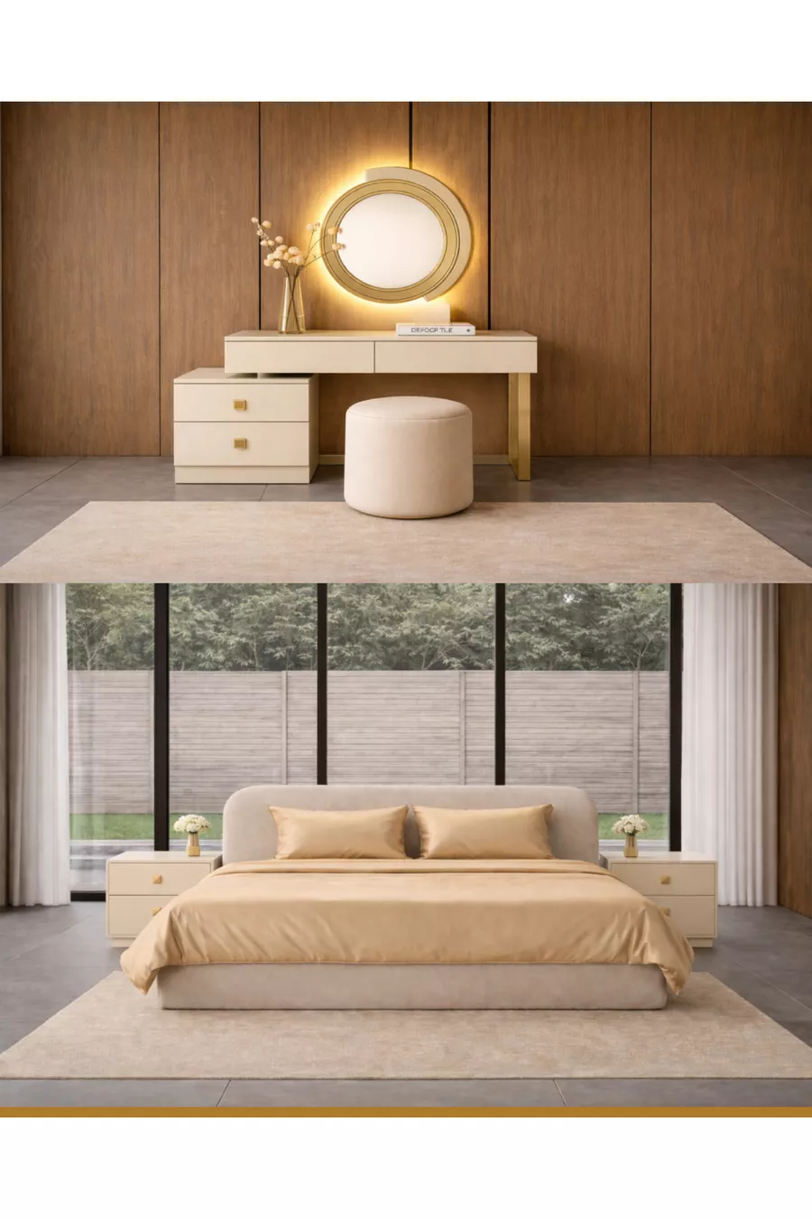 Ensemble de chambre Zen 100 % MDF