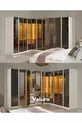 Chambre à coucher Bern avec lit et armoire