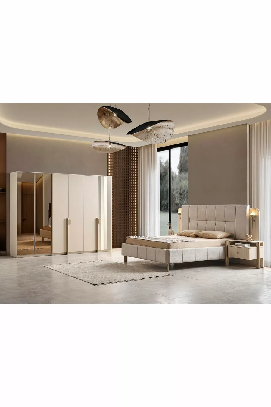 ENSEMBLE DE CHAMBRE À COUCHER ZİRVE