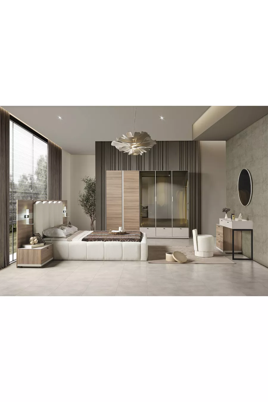 ENSEMBLE DE CHAMBRE QUANTUM 5 PORTES