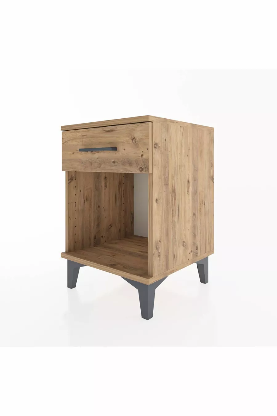 Table de chevet Hyperion avec un tiroir, pin-pin