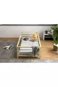 Lit pour bébés et enfants en bois naturel avec protection métallique sur les bords Yap-sa Home Aksa-montessori