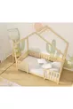 Lit pour bébé et enfant design en bois naturel