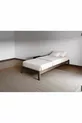 Lit Boutique en Bois Massif Naturel Sans Tête en Noyer