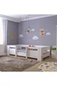Vega Montessori Lit en MDF Blanc Compatible avec Matelas M