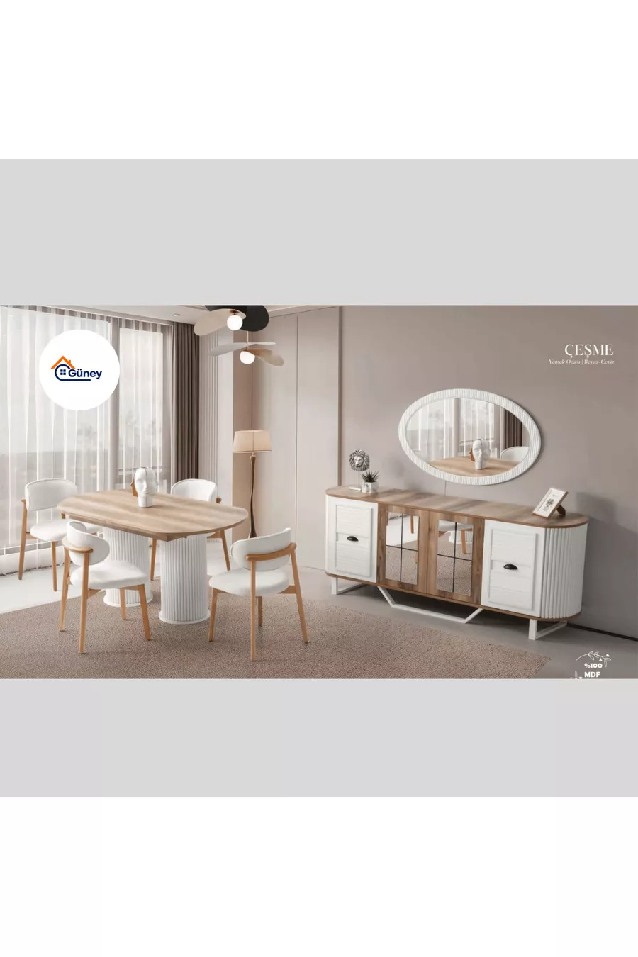 Ensemble Chambre à Coucher et Salle à Manger Pack Mariage