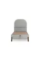 Ensemble Lit Coffre Bohem Plus Simple avec Tête de Lit, Set de 2 pièces