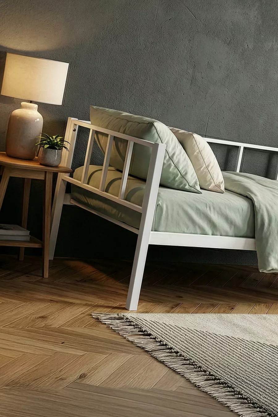 Lit de jour Titan, lit simple, divan, canapé