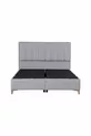 Lit coffre Gold Therapy gris (TÊTE DE LIT ET MATELAS NON INCLUS)