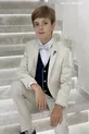 Ensemble Costume Garçon  Ans avec Gilet de Sport et Veste  Beige