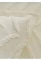 Merve 3 Pièces Housse de Lit Double Crème