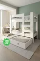 Ninnimo Jeune Blanc MDF  Lit Superposé Compatible avec Lit Enfant -1