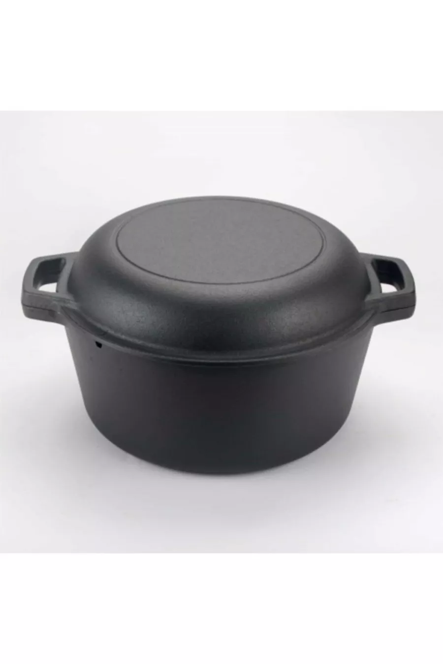 Dökümcübaba Casserole double en fonte non revêtue cm