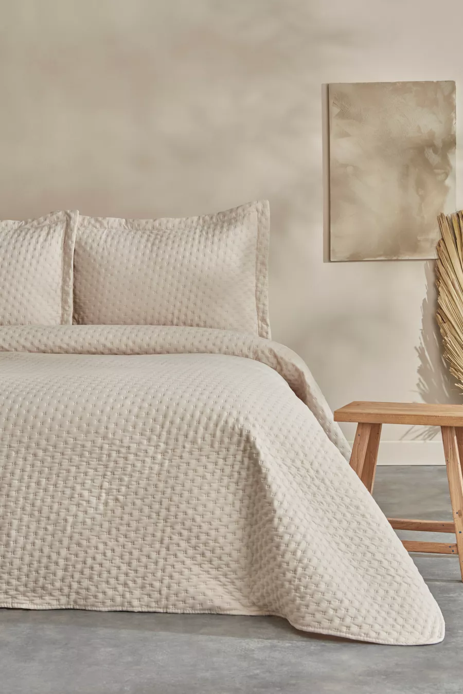 Breeze Soft Housse de Lit Double Ivoire