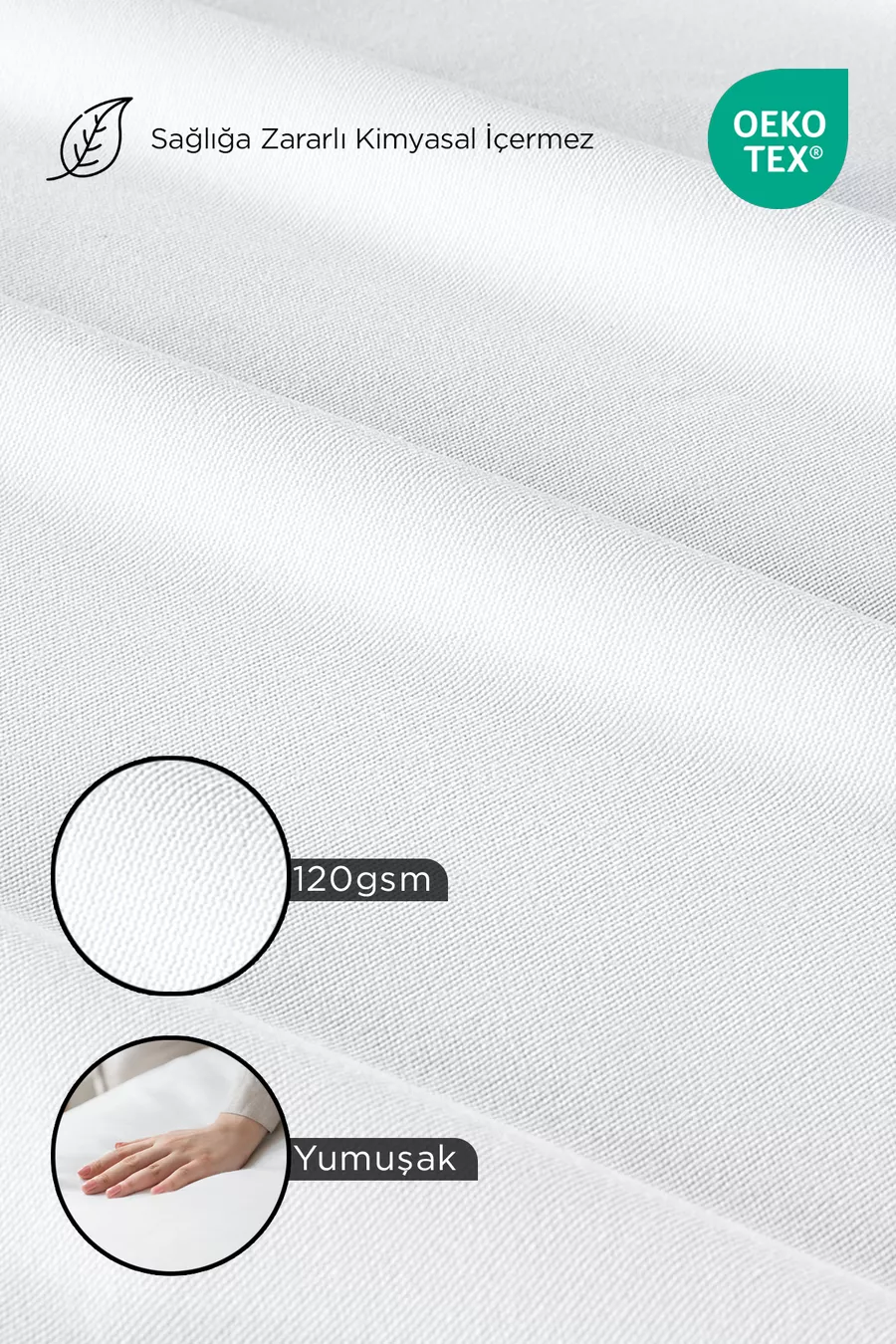 Protège-matelas ajusté en microfibre douce imperméable | Protection de matelas ultra-silencieuse à bords complets, antibactérienne et imperméable