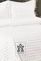 Couverture de lit matelassée en crème Hayal double brodée du fabricant