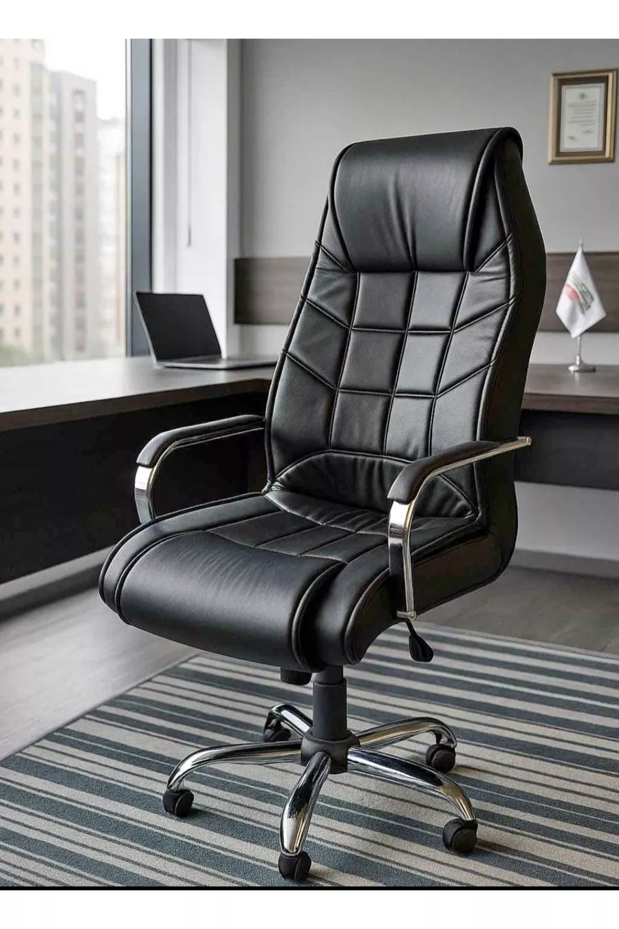 Chaise de bureau à domicile Chaise d'ordinateur Fauteuil de direction