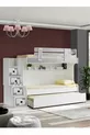 Lits superposés, Lits superposés à barreaux 3 matelas confort