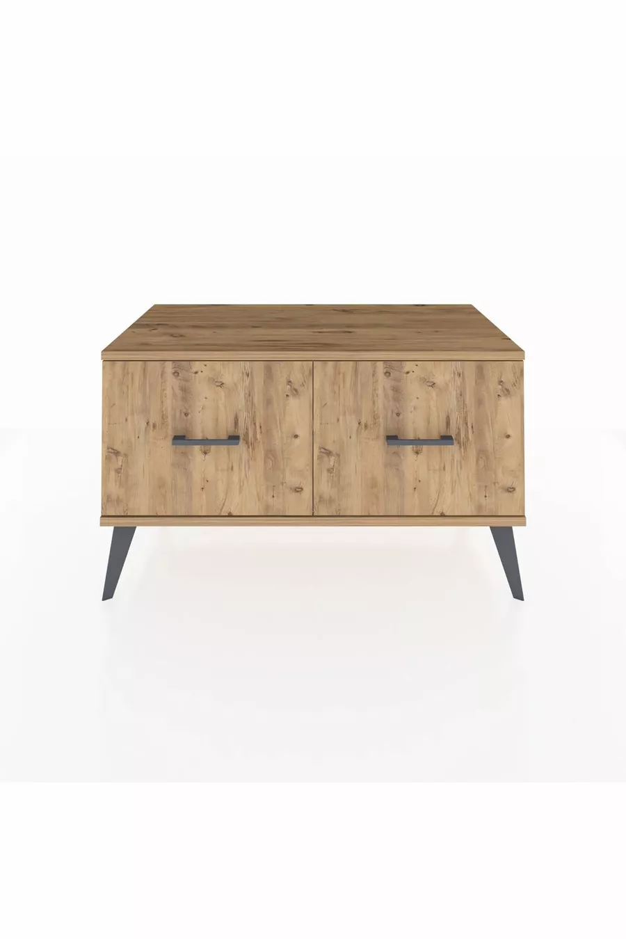 Commode Hyperion à 2 tiroirs Pierre de lune-Pin