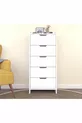 COMMODE BLANCHE LODOS À 5 TIROIRS