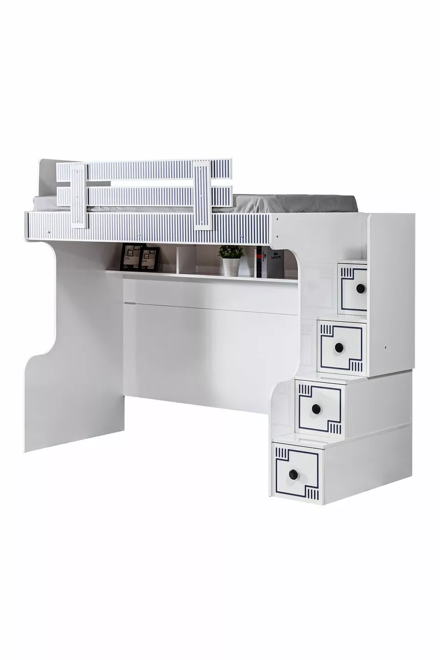 Lits superposés, Lits superposés avec armoire et bureau