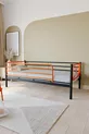 Lit superposé en métal premium Mix Compatible avec lit Matelas Orange Séparable