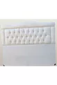 Titre DK Double Taille 'Plume de poulain' Crème Tissu Rembourré Fait Main