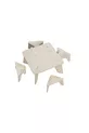 - Ensemble de meubles pour enfants Carré, peinturable, portable, design spécial