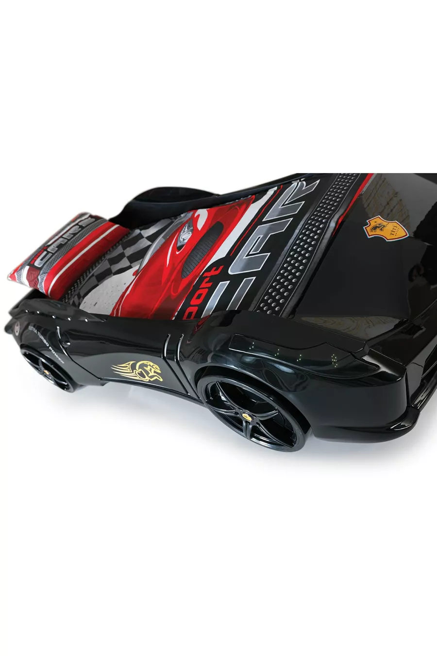 Lit voiture Ferrari Farinay Istanbul, armoire pour chambre d'enfant et lit voiture