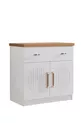 Vita Bohem Chambre d'Enfant - Armoire 4 Portes, Lit, Table de Chevet, Bureau, Commode