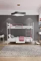 Lit superposé Trend compatible avec matelas Rose clair Métal démontable