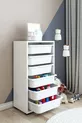 Armoire polyvalente à 6 paniers, armoire de cuisine, armoire pour jouets d'enfants, organisateur de jouets