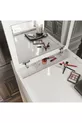 Merlin Mobilier Table de Maquillage Polyvalente avec 3 Tiroirs et Pouf Princesse