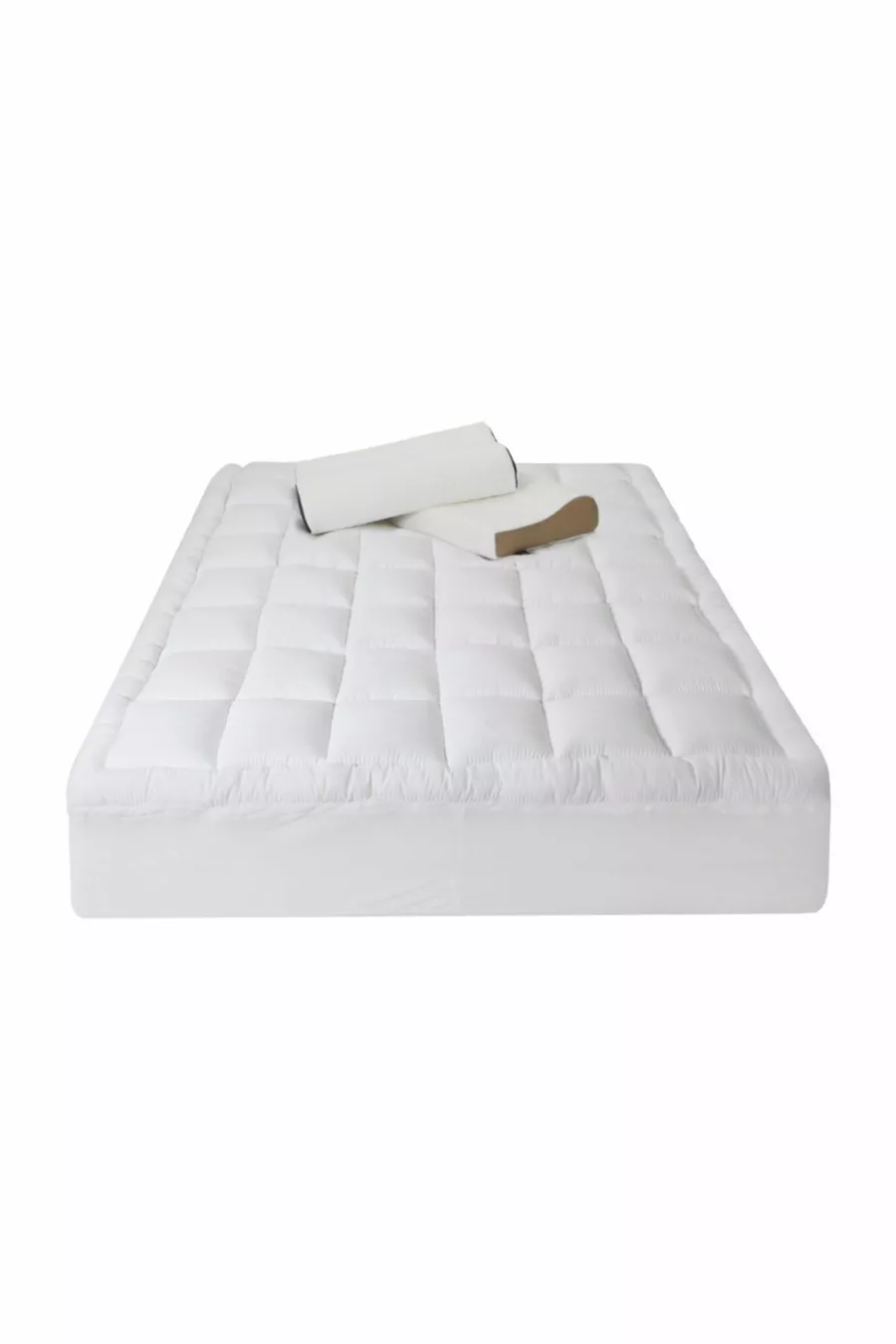 Matelas de Sommeil Sauveur de Lit, Protège-matelas, Matelas de Sommeil, Matelas de Nuit en Micro Coton, Doux, avec Housse d'Oreiller Offerte