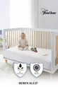 Protège-matelas pour bébé et enfant % coton, imperméable, pour berceau, parc, maternelle et crèche