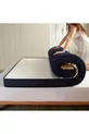 Lit de sol pliable simple avec matelas en mousse de  cm fonctionnel